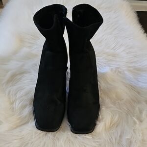Marc Fisher Black Ankle Booties